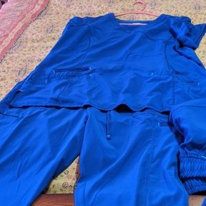 XL scrubs-top with 2 pants